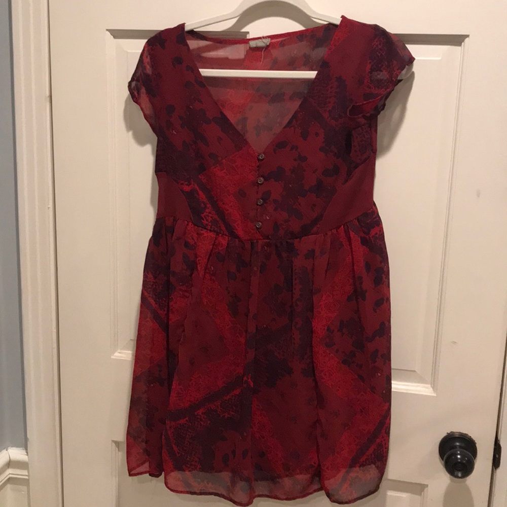 Red dress